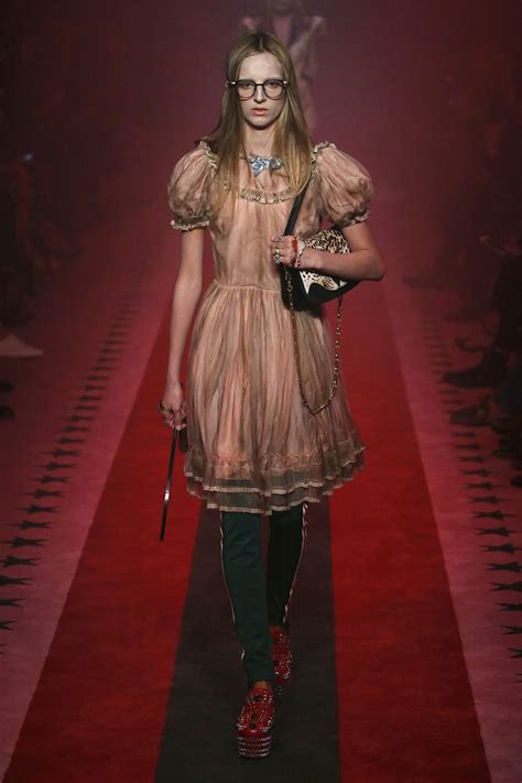 gucci milan fashion week 2017 video|GUCCI Spring/Summer 2017 at Milan Fashion Week .